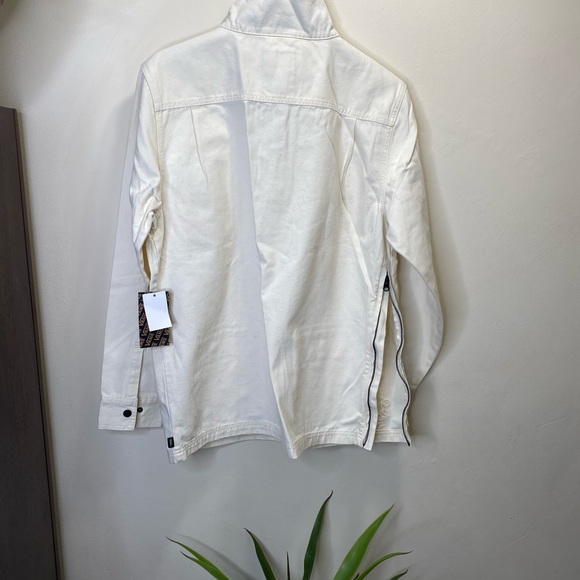 VANS Men’s Off-White Drill Chore Anorak Size M - Picture 5 of 16